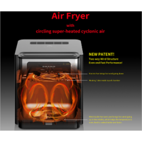 Electric Digital Air Fryer 12L Digital Healthy Deep Fat Air Large Fryer Manufactory